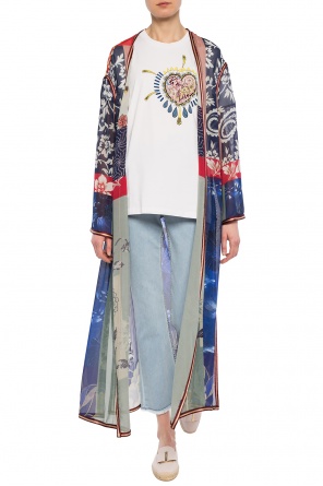 Floral-printed silk coat, zdjęcie 2 Floral-printed silk coat od Etro